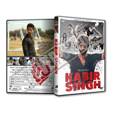 Kabir Singh 2019 Türkçe Dvd Cover Tasarımı